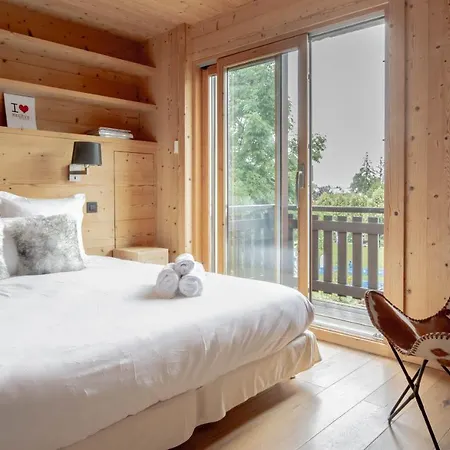 Daire Luxury Wood Village Megève