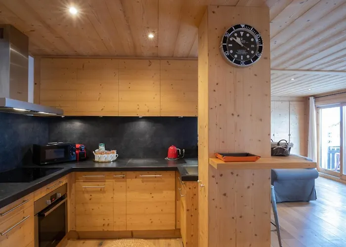 Luxury Wood Village Appartement Megève